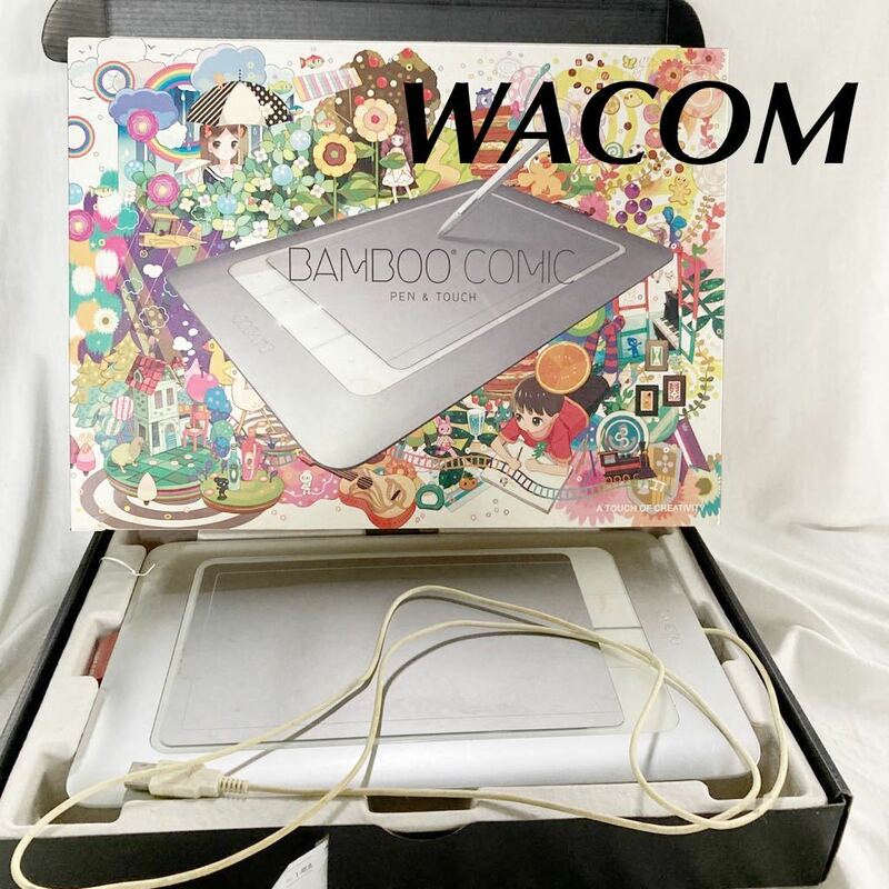 wacom BANBOO COMIC cht-661/sイラスト　ペン&タッチ　［現状品］【OGOS-949】