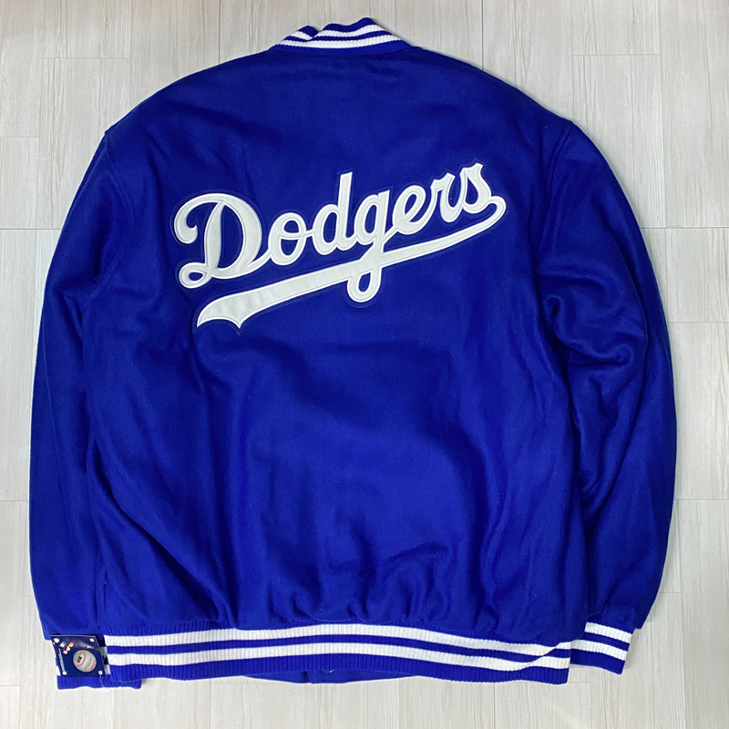 USA正規品 【2XL】 MLB公式 JHデザイン LA Dodgers ロサンゼルス ドジャース スローバック リバーシブル スタジアムジャンパー 大谷翔平