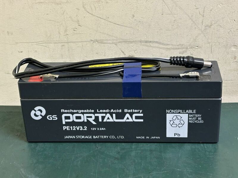 N AWM専用　リチャージャブルバッテリーパック　Rechargeable Lead-Acid Battery PORTALAC AW-BP 12V 3.2Ah