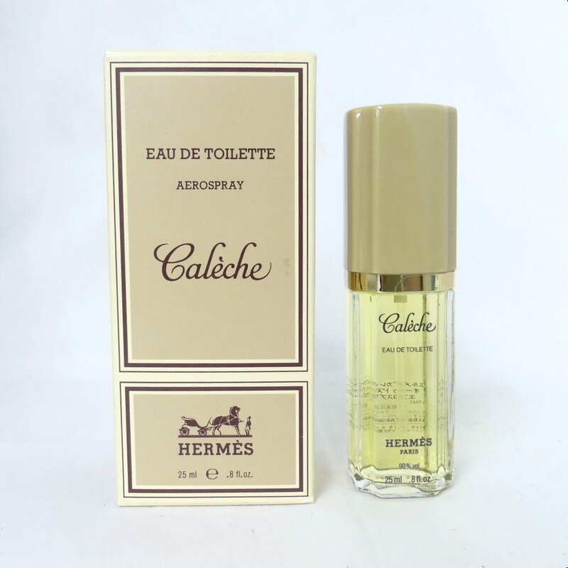 HERMES エルメス Caleche カレーシュ 香水 エアロスプレー オードトワレ 25ml 残量約8割 USED /2312C