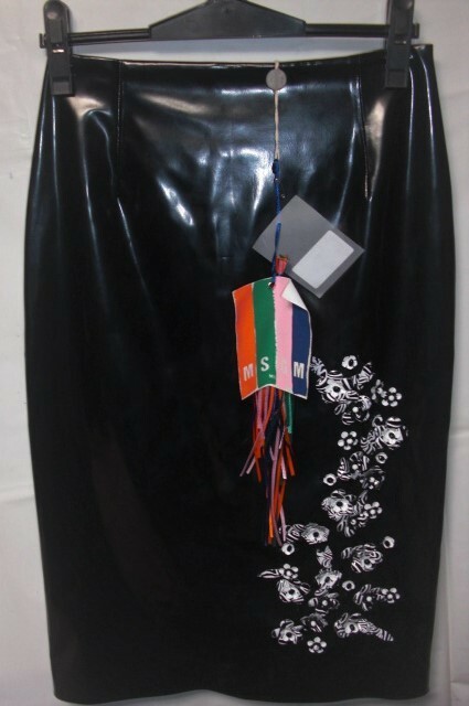 即決セール!未使用・エムエスジーエム MSGM 黒デザインスカート サイズ40・本物お買得です