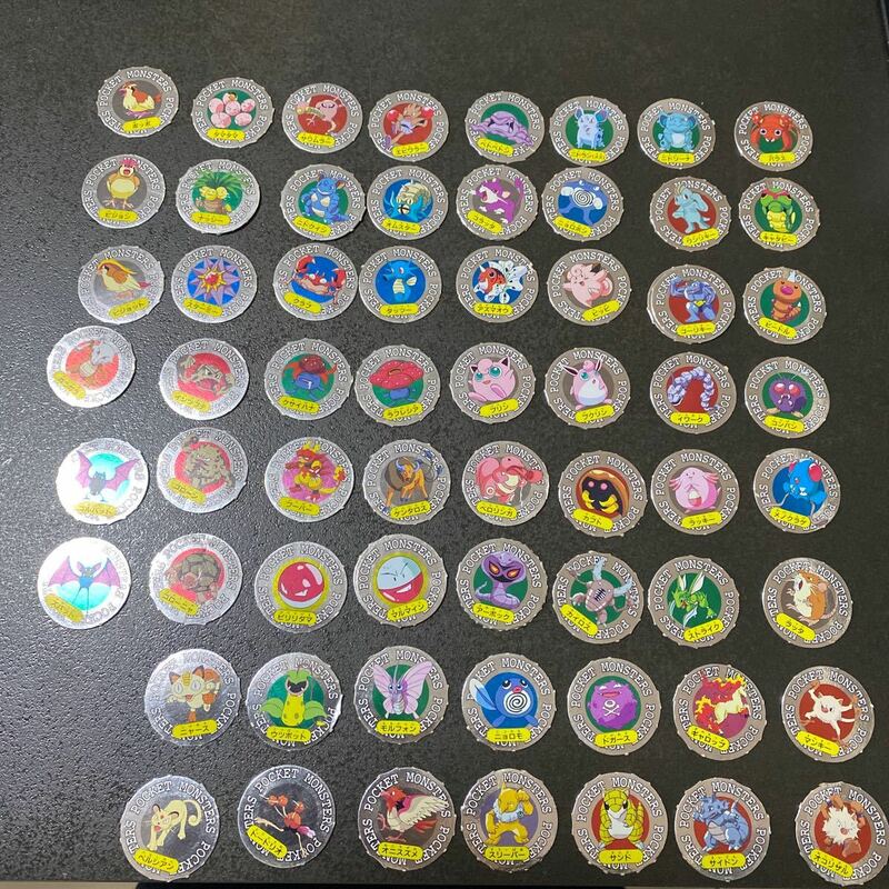 袋3 ポケットモンスター ポケモン pokemon 海外　レトロ　コイン　メダル　コースター　ミニ　紙製