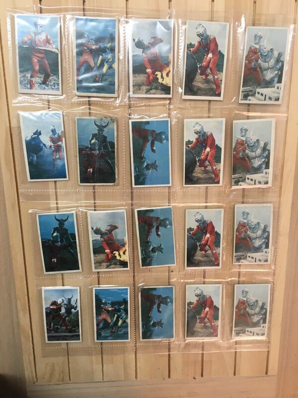 アイアンキング カード 20枚セット 昭和レトロ 怪獣 面子 メンコ カード