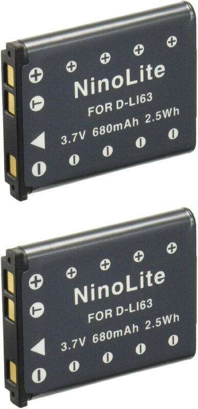2個セット OLYMPUS オリンパス LI-40B LI-42B 互換バッテリー TG-320 等