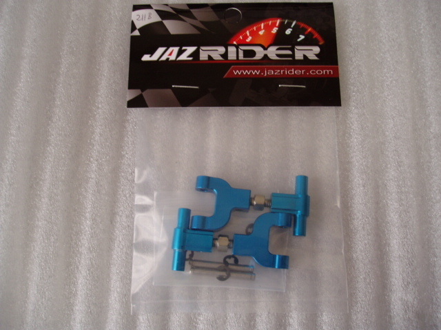 JAZRIDER 211　田宮　TT-02　用　アルミリヤ調整式アッパ－サスペンションア－ム　未開封　新品