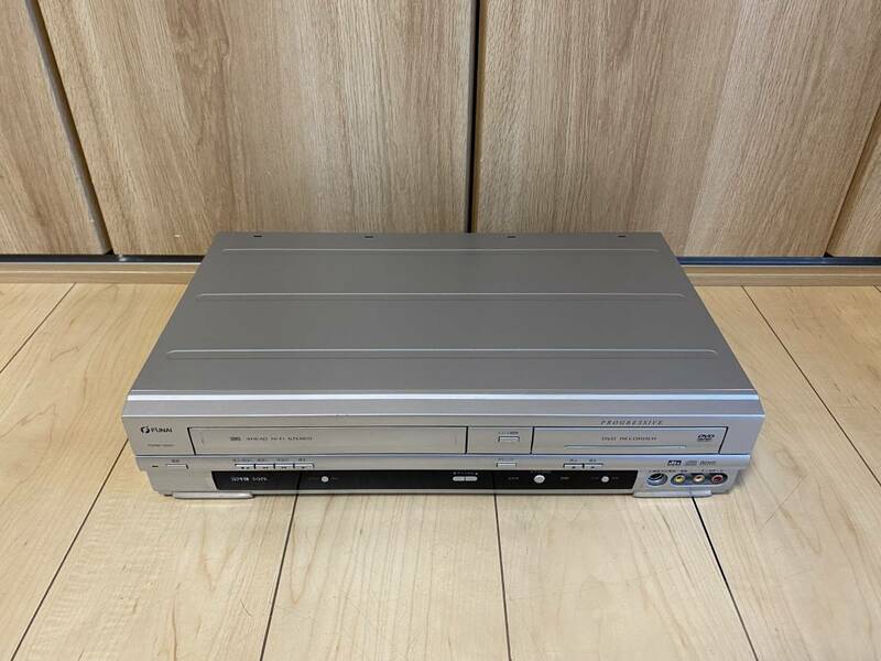 FUNAI　FDRW-1000V　VHSビデオ一体型DVDレコーダー　 中古現状
