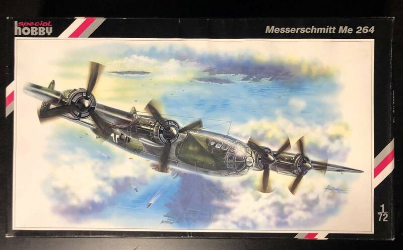 【新品・未組立】『メッサーシュミット　Me 264』　スペシャルホビー　1/72スケールキット①