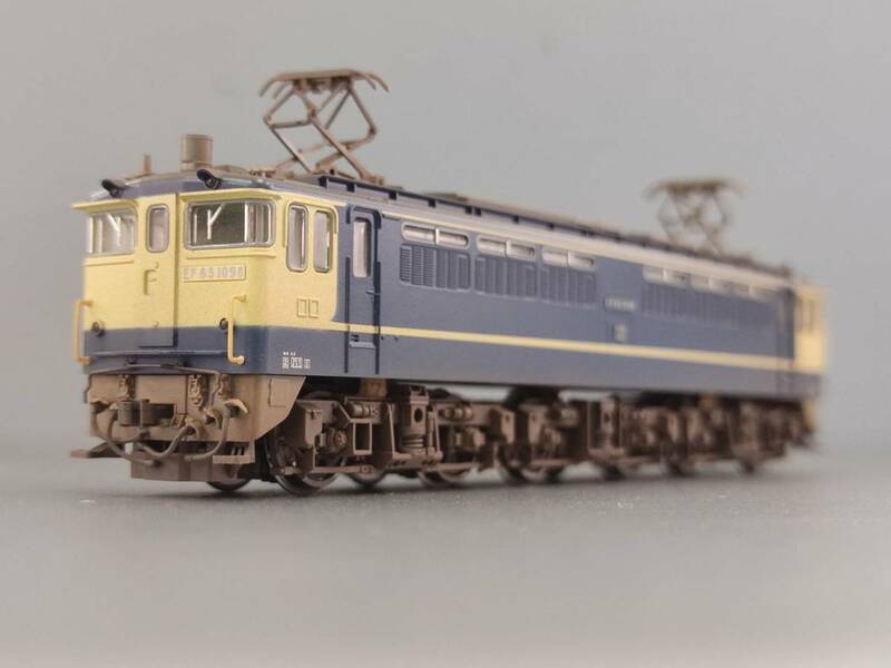 【新品加工品】TOMIX 7165 国鉄 EF65 1000形 電気機関車 1098号機 後期型 東京機関区 ウェザリング加工品 未使用 Re-Color特製品