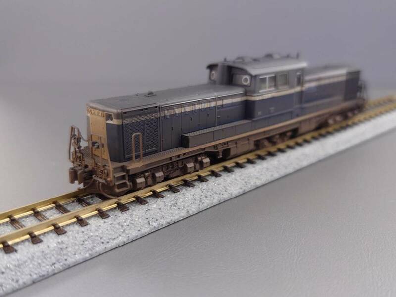 【新品加工品】KATO 7008-J DD51 後期 耐寒型 JR貨物A更新色 1147号機 ウェザリング加工品 未使用 Re-Color特製品