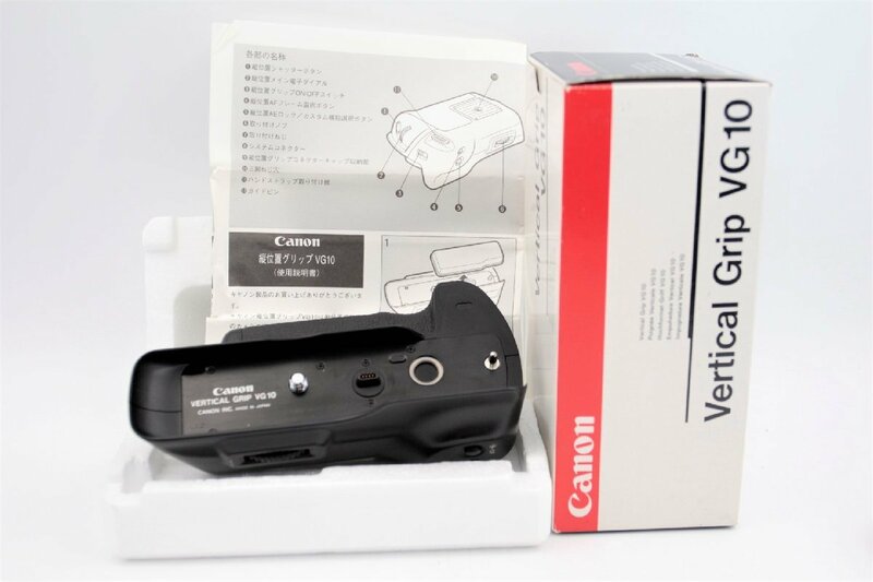 キヤノン Canon VERTICAL GRIP VG10 縦位置 グリップ EOS5用　取扱説明書付 元箱入 -#U110