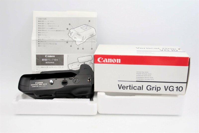 キヤノン Canon VERTICAL GRIP VG10 縦位置 グリップ EOS5用　取扱説明書付 元箱入 -#U109