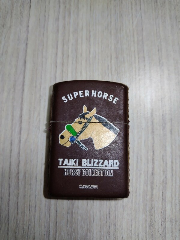 ★ オイルライター ビンテージ SUPERHORSE タキビブリザード ライター 