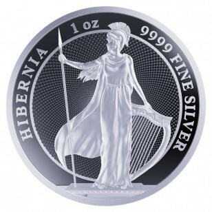 [保証書・カプセル付き] 2022年 (新品) トケラウ「ヒベルニア」純銀 1オンス 銀貨