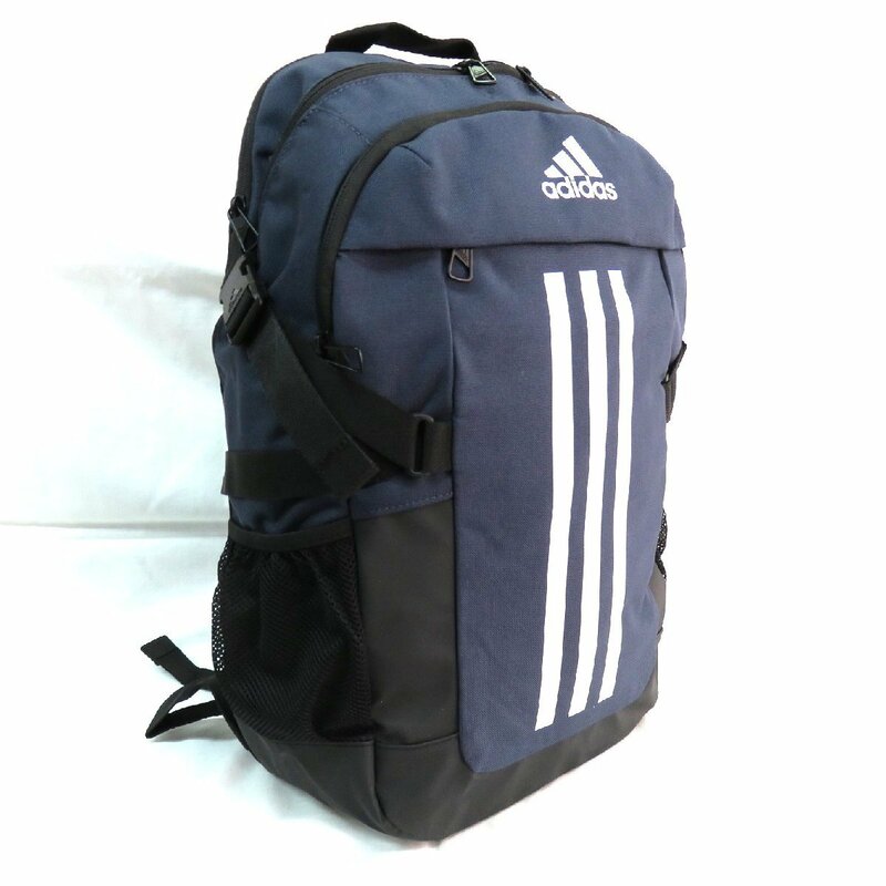 HM5132 ネイビー 新品 人気 adidas アディダス 3ライン リュックサック デイバッグ 定価3628円税別 大容量 メンズバッグ レディースバッグ