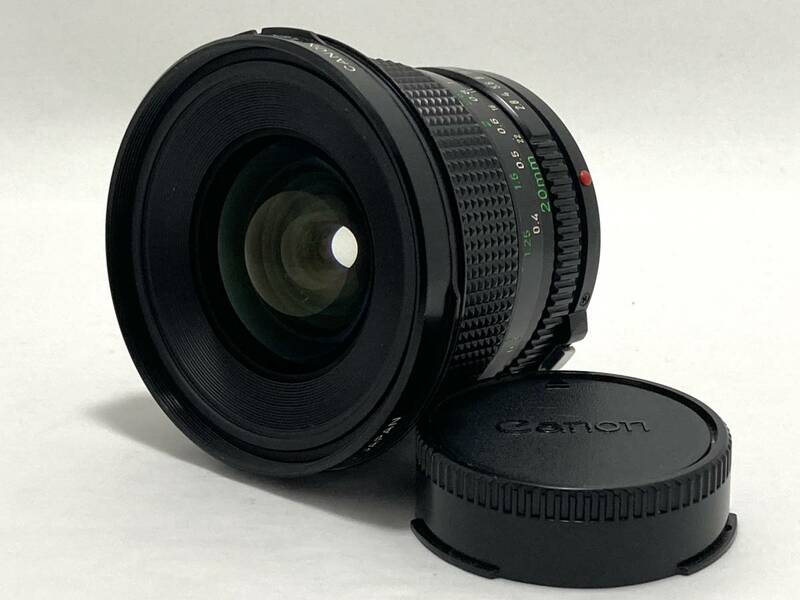 ★☆外観美品★ Canon キャノン NEW FD 20mm F2.8 マニュアルフォーカス フィルムカメラ レンズ #250529