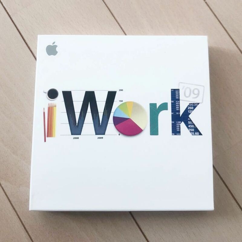 iWork'09 Apple MB942J/A iWork’09 RETAIL 中古品　アップル　DVD 盤 ソフト　ビジネス　オフィス　パソコン