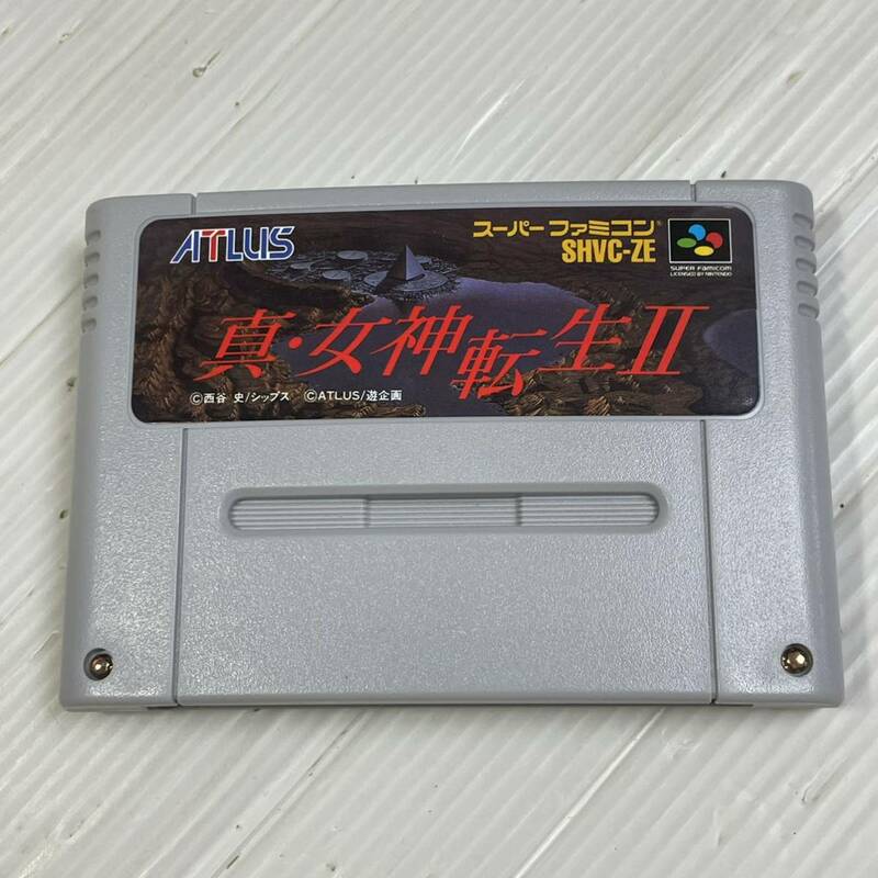 ◯L64 スーパーファミコン ソフト カセット アトラス 真・女神転生 Ⅱ