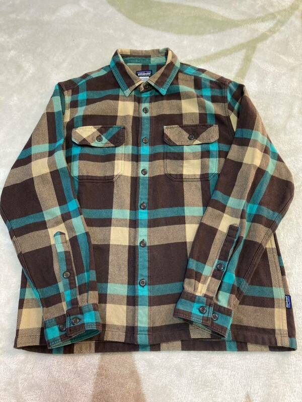 パタゴニア Fjord Flannel Shirt sizeM（Asia Fit） sty54130 FA13 フィヨルド フランネル シャツ ネルシャツ フランネルシャツ アメカジ 