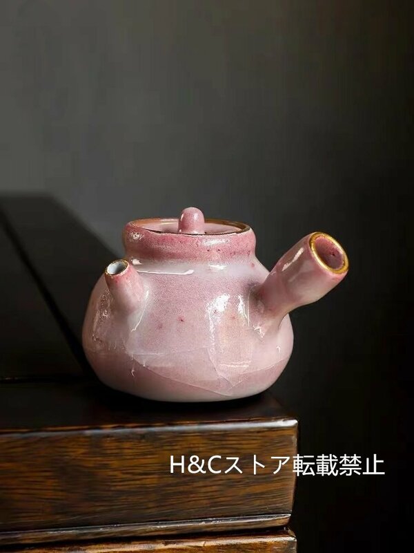 職人手作り 陶器 煎茶道具 茶壺 茶壷 急須 茶器 茶道具 容量：180ML