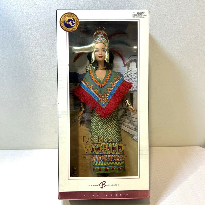 Mattel Barbie PINK LABEL Princess of Ancient Mexico ピンク ラベル 古代メキシコ プリンセス バービー 人形 超レア TL1303