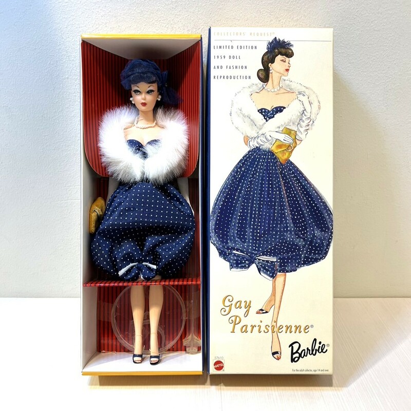 Mattel Barbie Gay Parisienne 1959 復刻版 バービー 人形 ゲイ パリジェンヌ リミテッド エディション 超レア TL0201