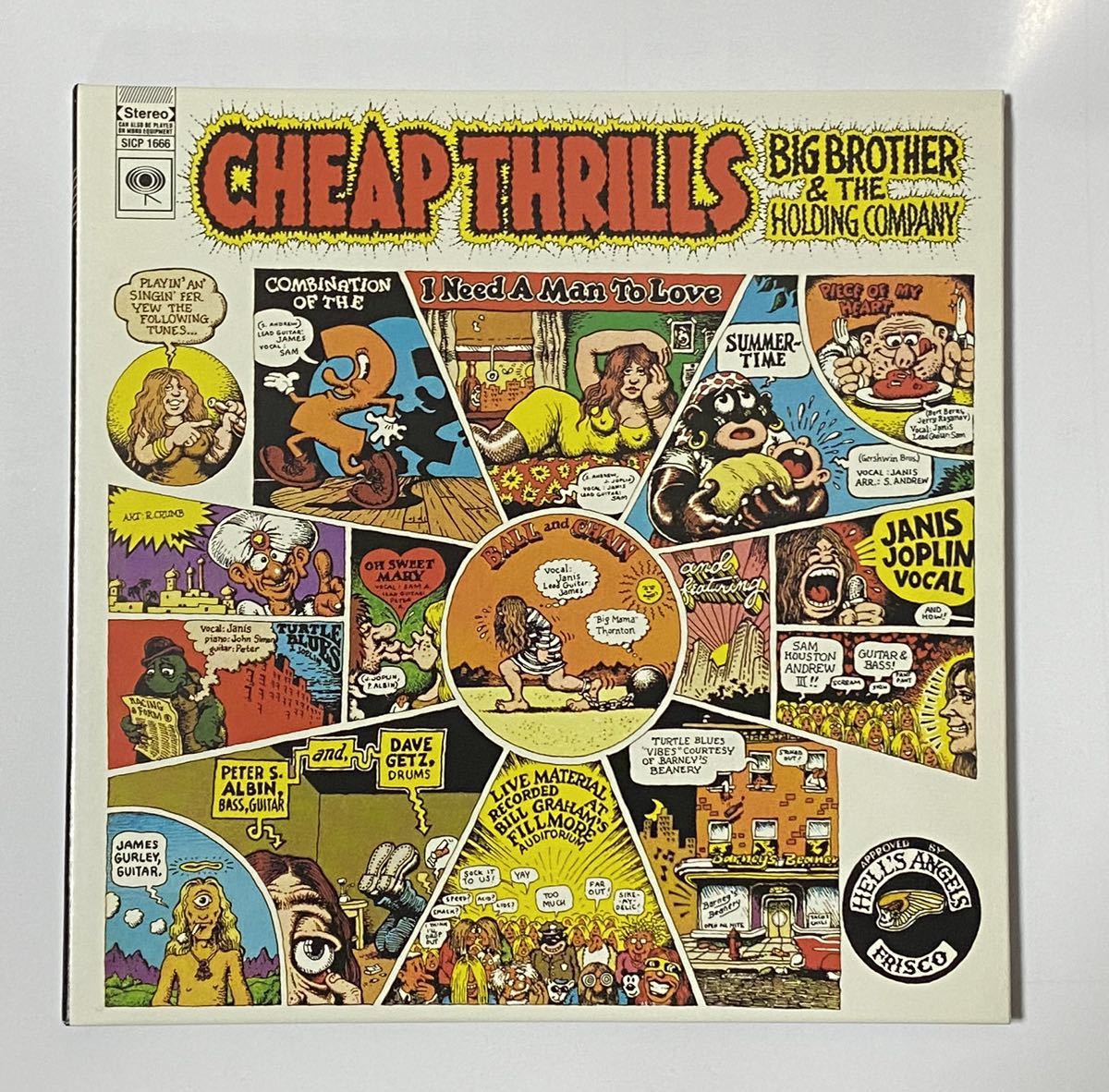紙ジャケットCD チープ・スリル　ジャニス・ジョプリン　Cheap Thrills