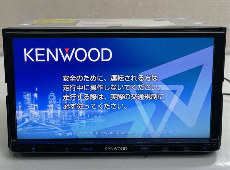 動作品KENWOOD ケンウッド 2015年 メモリーナビ MDV-L502 テレビ フルセグ TV DVD USB (E17)