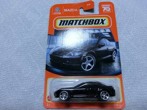 マッチボックス　2004　マツダ　RX-8　ブラック