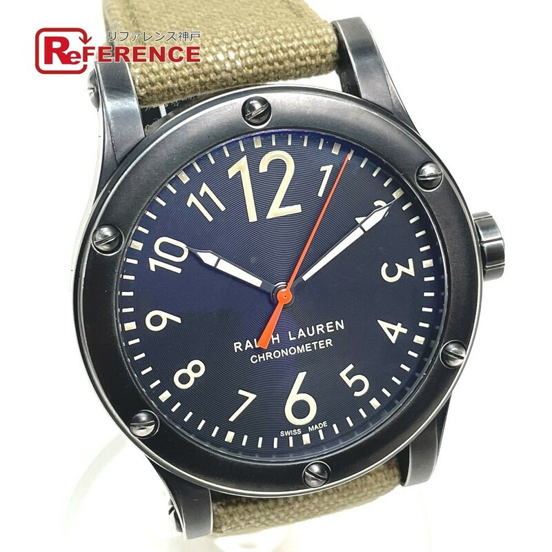 RALPH LAUREN ラルフローレン RLR0220900 スポーティング サファリRL67 クロノメーター 腕時計 SS