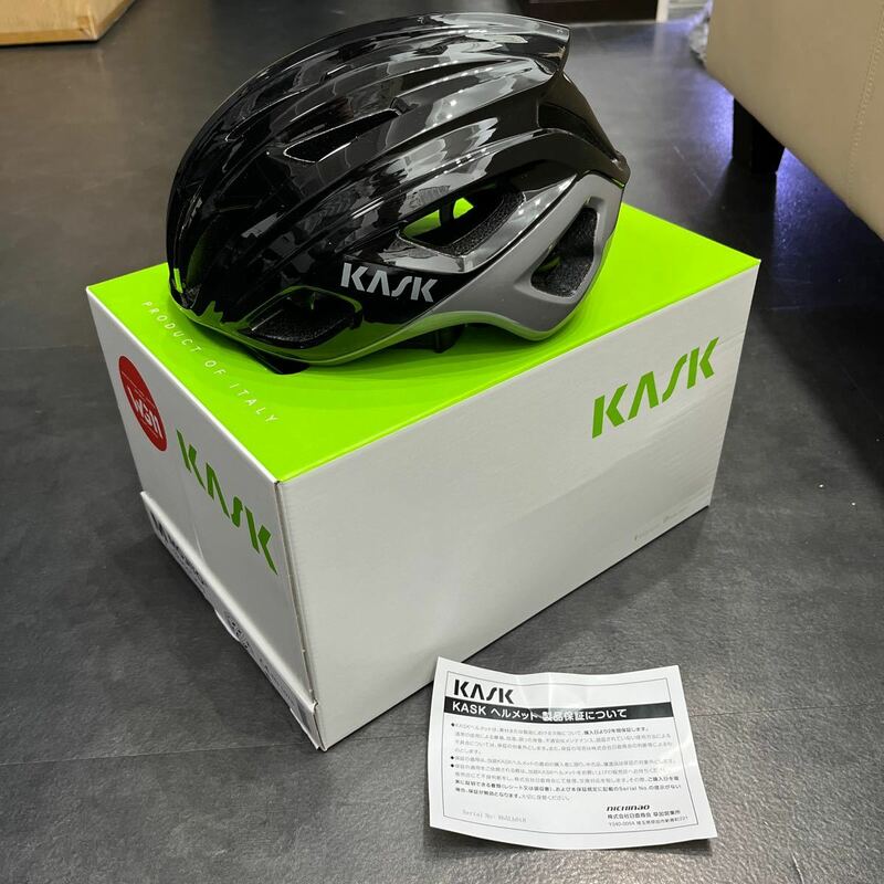 新品　国内正規品KASK MOJITO3 カスク モヒート3 ブラック　グレー　ヘルメット　自転車ロードバイク