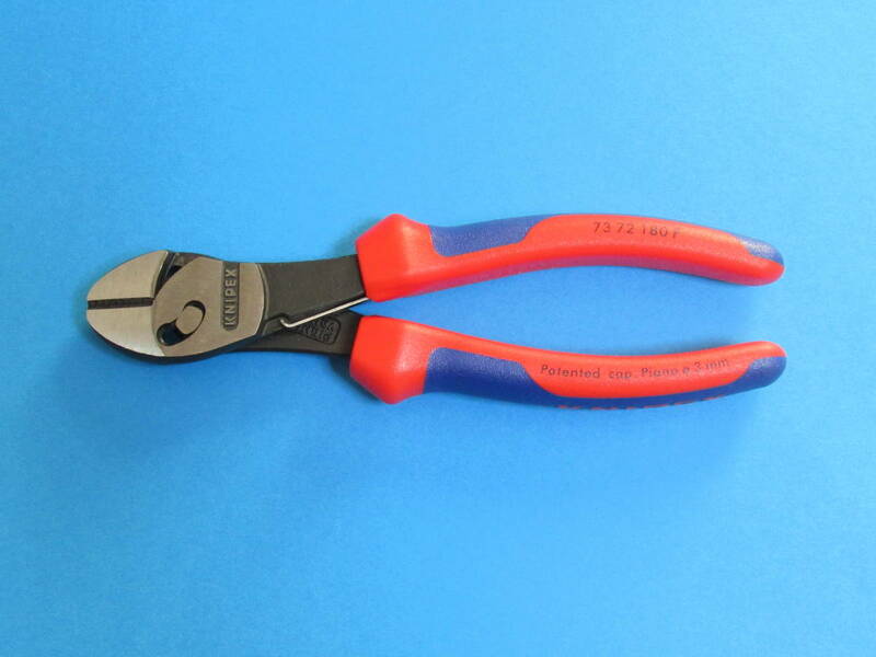 KNIPEX（クニペックス）7372-180F ツインフォースニッパー バネ付