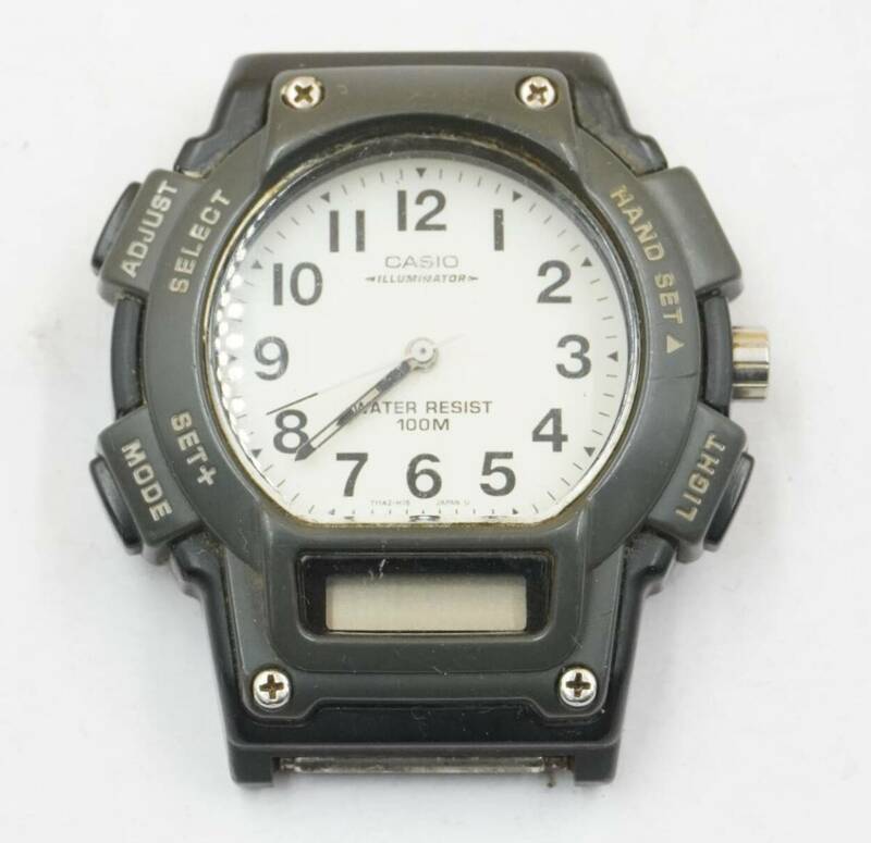 CASIO　カシオ　イルミネーター 2315 AQ-150W　アナデジ　メンズ腕時計 動作未確認 18