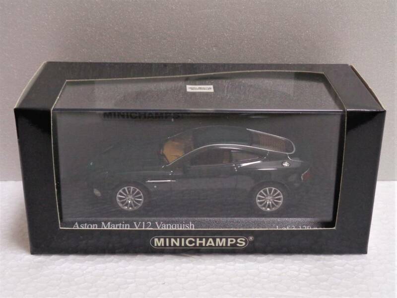 MINICHAMPS ミニチャンプス 1/43 『 Aston Martin V12 Vanquish Green アストンマーティン ヴァンキッシュ 』 美中古 送料込み 400 137222