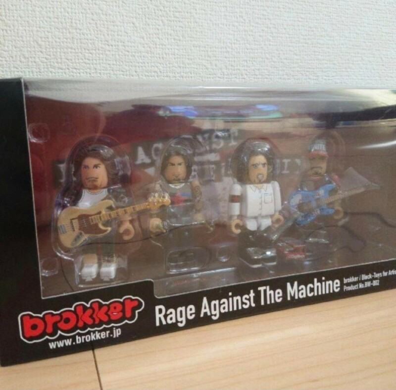 新品 brokker Rage Against The Machine フィギュア レイジアゲインストザマシーン フィギュア