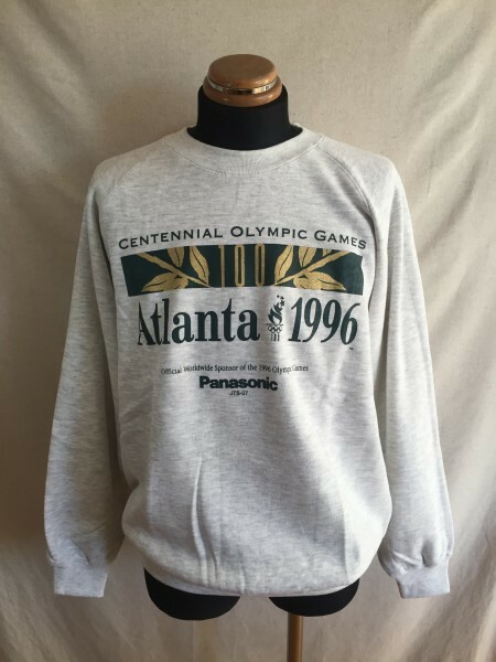 【Atlanta 1996】スウェットトレーナー XL相当 アトランタ五輪 オリンピック 90s 美品 当時物 Panasonic 