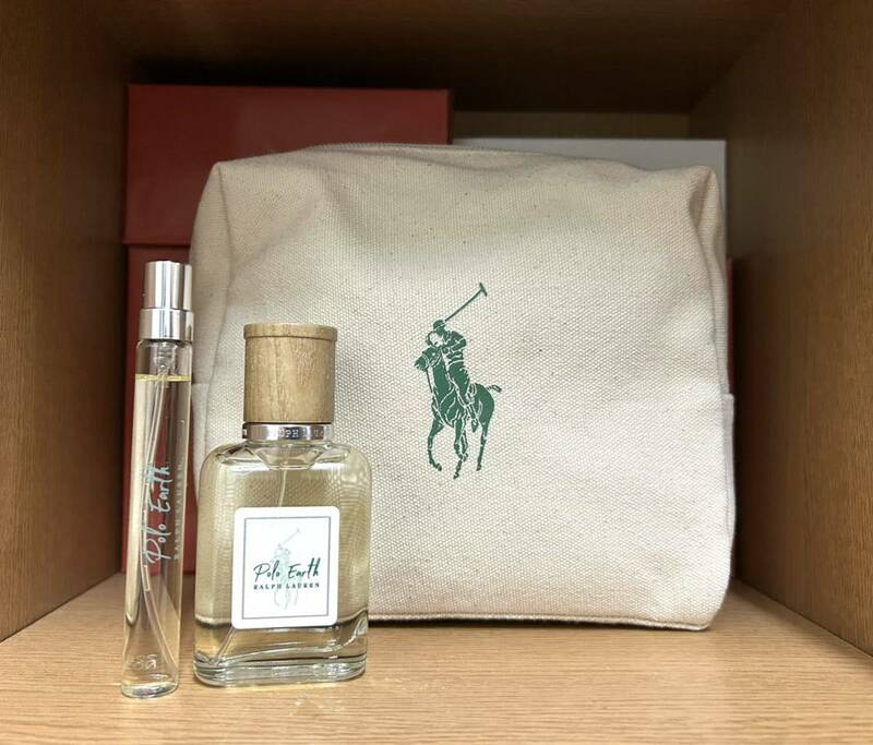 《送料無料》ラルフローレン ポロ アース オー ド トワレ 40ml + 10ml ポーチセット ※未使用※ #POLO EARTH EDT