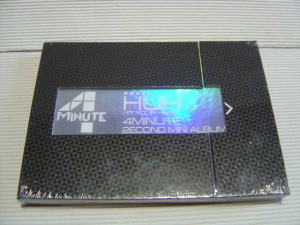 即決新品　4 Minute - 2nd Mini Album HUH CD