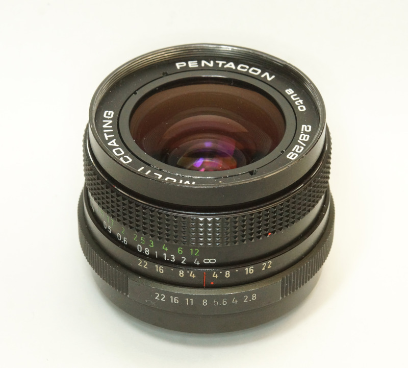 ドイツ製 PENTACON auto 2.8/29 MULTI COATING M42 166NB-078 中後期型