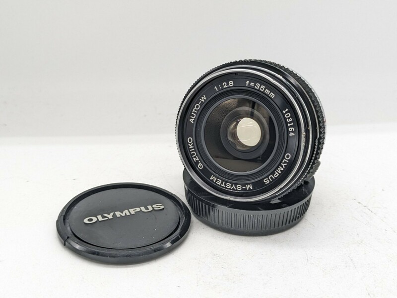 レア玉！美品！OLYMPUS M-SYSTEM 28mm F3.5 オールドレンズ