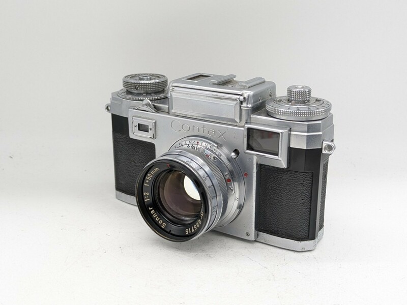 CONTAX iiia sonnar 50mm F2 レンジファインダー フィルムカメラ