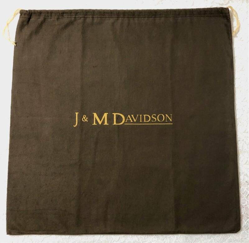 ジェイアンドエム ダヴィッドソン「J&M DAVIDSON」バッグ保存袋 (3270) 正規品 付属品 内袋 布袋 巾着袋 布製 60×60cm 特大サイズ 大きめ