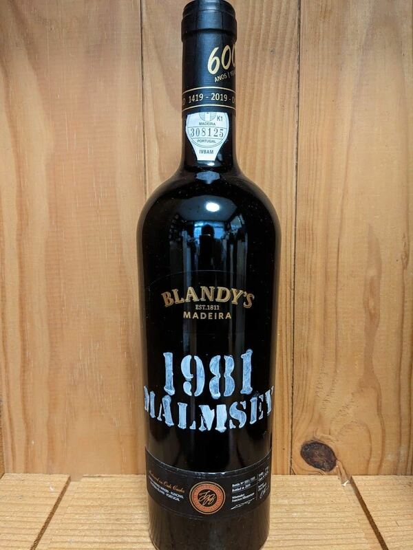 ブランディーズ ヴィンテージ マルムジー 1981 Vintage Madeira Bual 1981 Blandy’s マデイラ　マディラ　Madeira