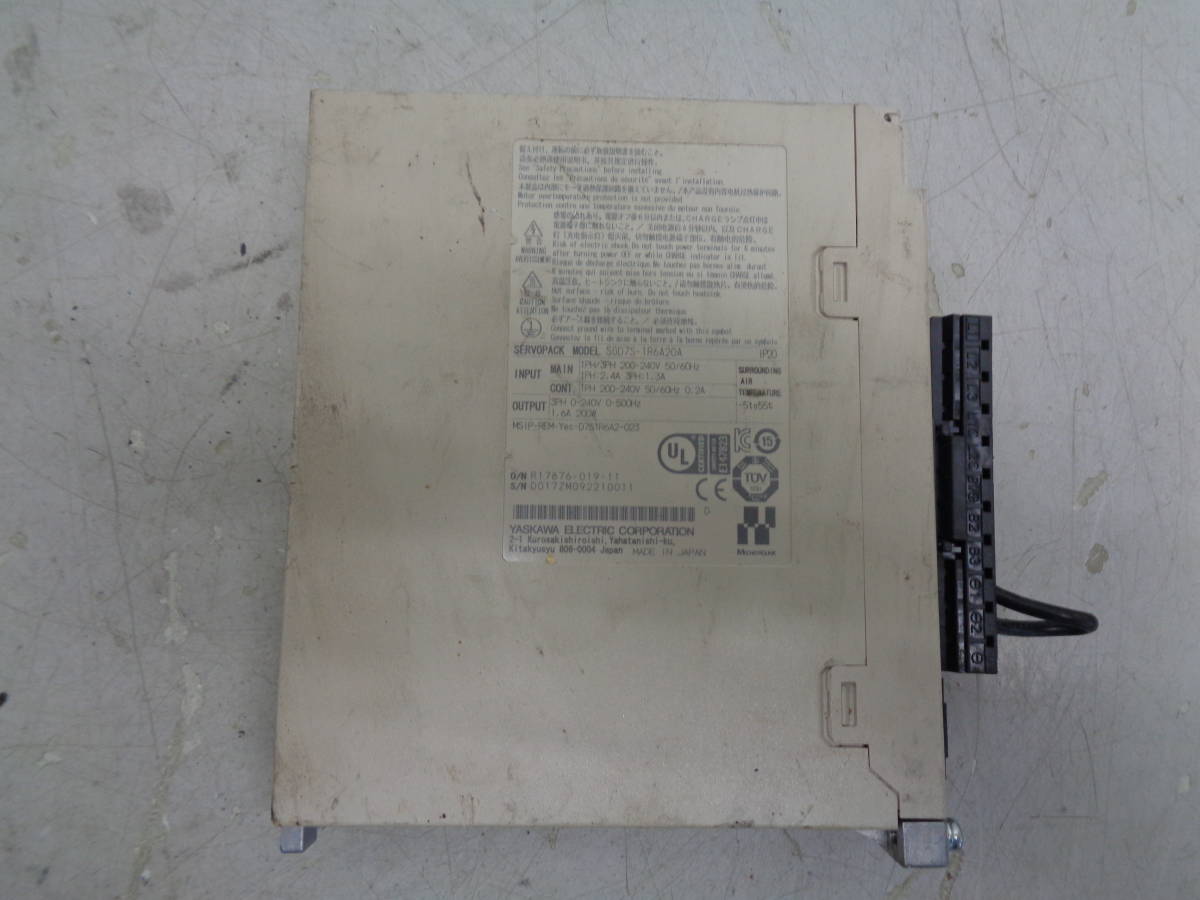 MK9510 YASKAWA SGD7S-1R6A20A サーボパック