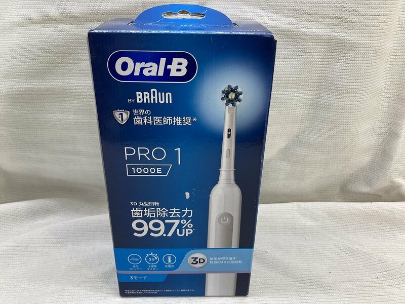 オーラルB PRO1 1000E 電動歯ブラシ[18684