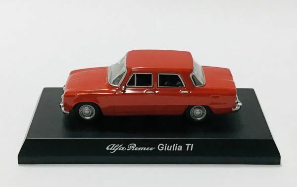 ○ MKA141 サークルKサンクス限定　京商 アルファロメオミニカーコレクション Alfa Romeo giulia TI ジュリア　赤　1/64