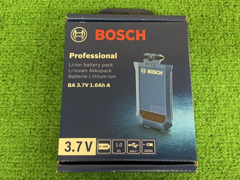 【未開封品】ボッシュ/BOSCH　リチウムイオンバッテリーパック　1608M00C43(BA3.7V 1.0Ah A)　s676