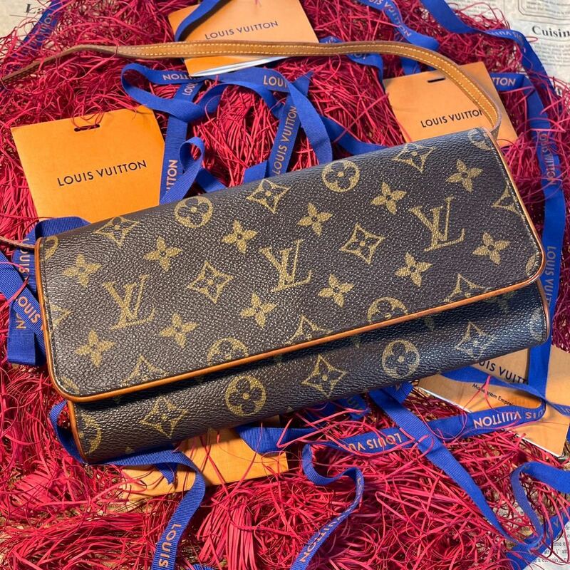 LOUIS VUITTON モノグラム ポシェットツイン GM ショルダー a91