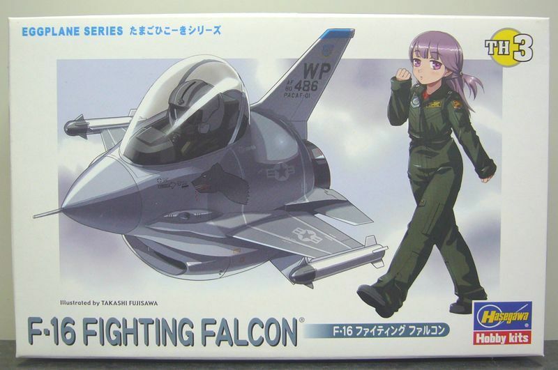 たまごひこーき☆F-16 ファイティング ファルコン　ハセガワ