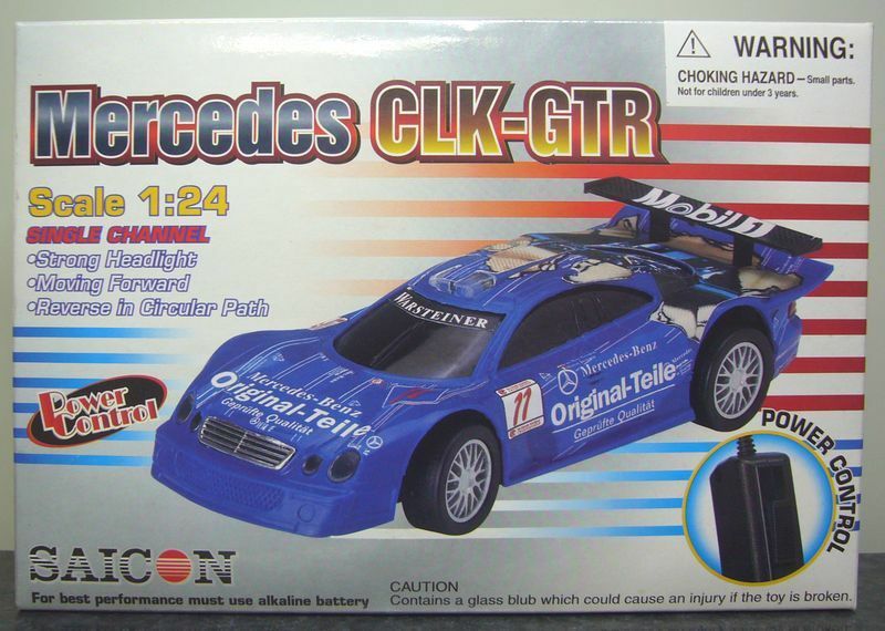 メルセデス CLK-GTR☆1/24　ラジコン