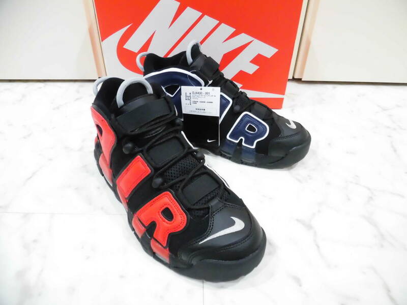 【新品未使用品箱タグ付】 NIKE AIR MORE UPTEMPO '96 ナイキ エア モア アップテンポ '96 27.5㎝ US9.5 DJ4400-001 カジュアルシューズ 